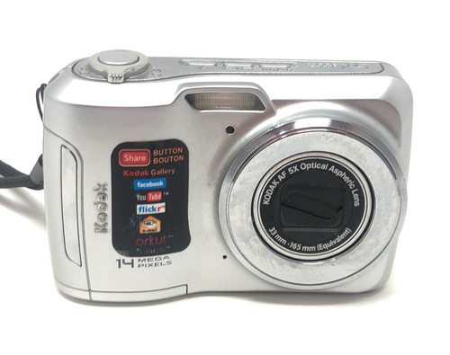 Kodak EasyShare C195 14.0MP 5x Digital Camera - Silver