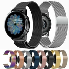 Samsung Galaxy Watch Active 2 40mm 44 magnetic Milanese Loop Strap Bracelet Band
