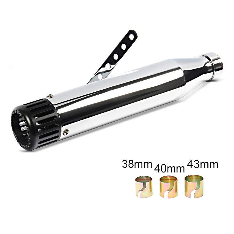 Exhaust Straight for BMW R 1200 C chrome Muffler Foto 2 de 2