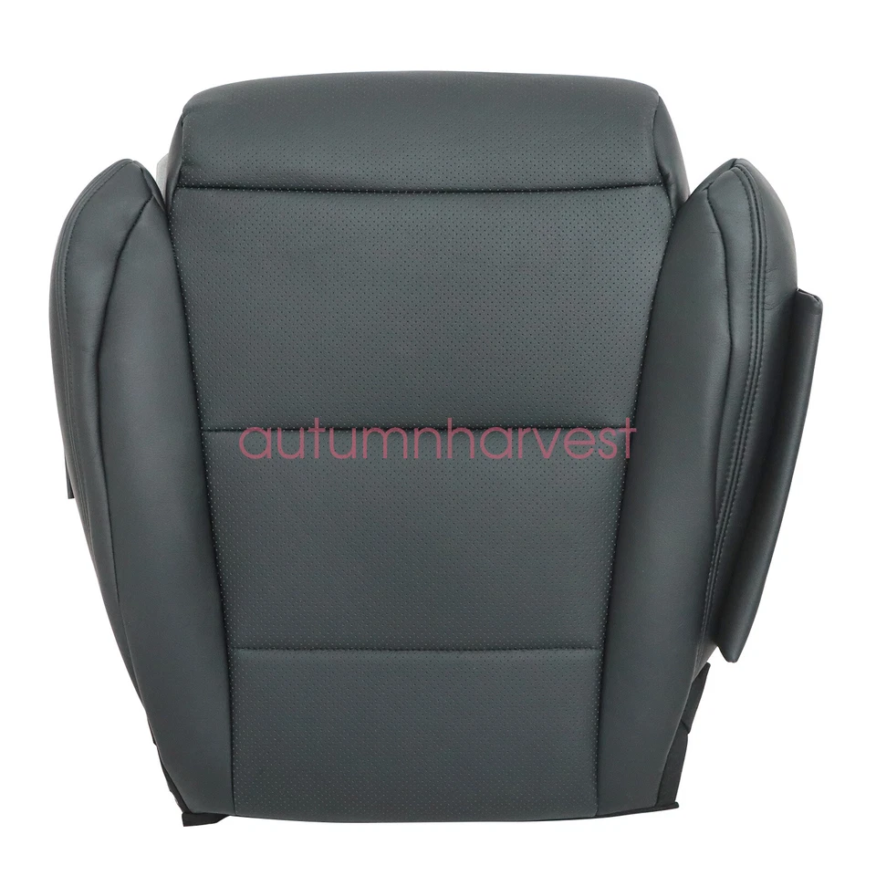 Cubierta de asiento de cuero negra para parte inferior del conductor delantero deportivo Lexus GS350 F 2013-2020 Foto 3 de 4