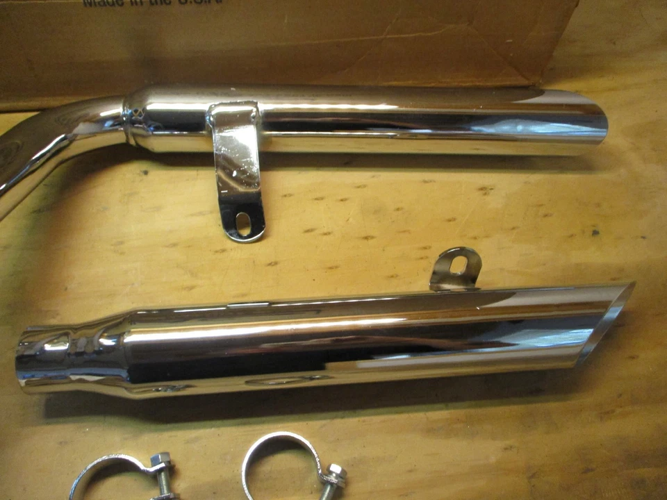 NUEVO 1989-1998 SUZUKI VS1400 INTRUDER CORTE DE BARRA SILENCIADORES DE ESCAPE MAC 003-1014 Foto 2 de 4