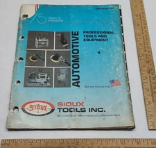 SIOUX TOOLS CATALOG No 90A - 1993 PRICE LIST - listing #6396