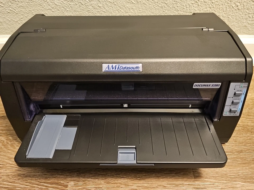 Documax 5380/1 AMT DATASOUTH Dot Matrix Printer With Networking - Image 2 of 4