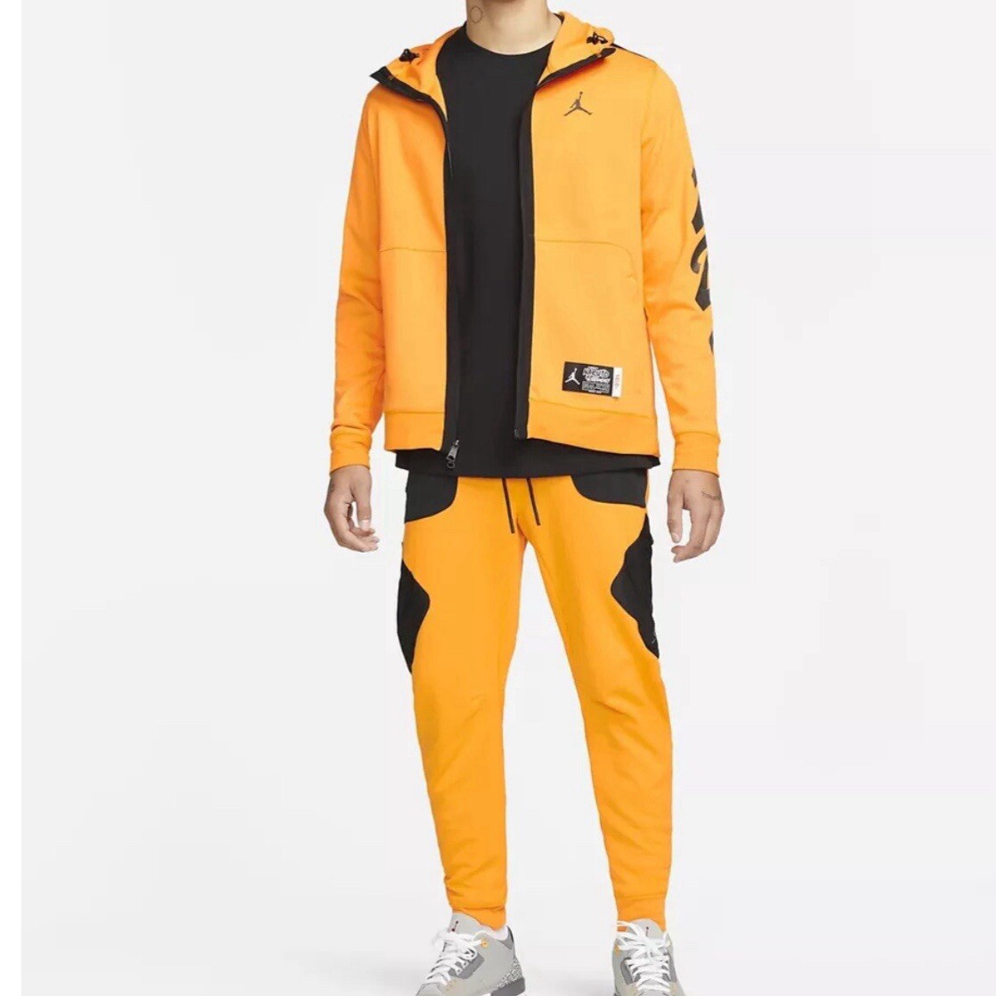 kazu様【NIKE F.C.】 JAKET PANTSセット Jordan x Zion Naruto Men's Full Zip Track Jacket and pants set