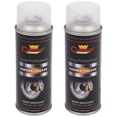 2x Kupferfett CC 400ml Kupferspray Copper Grease Schmiermittel Anti Seize 1200°C
