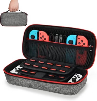 Nintendo Switch carrying case Hard Travel Case and Accessories