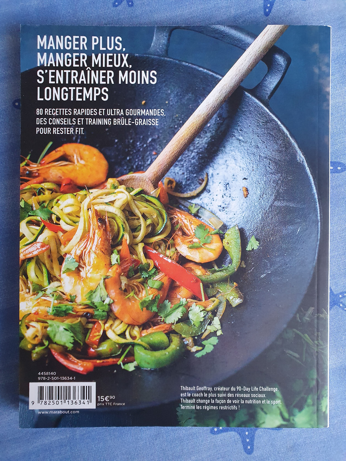 Mes recettes healthy BIM! Thibault Geoffray Marabout NEUF eBay