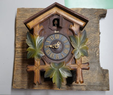 Alte BADUF Kuckucksuhr Badische Uhrenfabrik AG (Baduf) Schwarzwald zur Reparatur