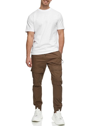 Indicode Herren Cargohose Dennis-Cargo Hose Funktionshose Freizeithose Pants - Bild 7 von 40