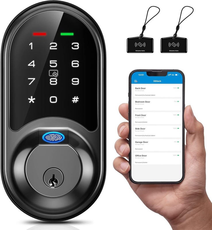 Veise Door Lock - Easy to Install - Programable