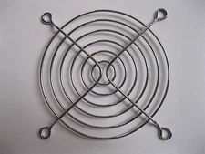 12 pcs DC Fan Grill Protector Finger Guard Silver Metal Used for 80x80mm Fan New