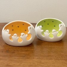 PartyLite Spooky Ghost Tealight Candle Holder...