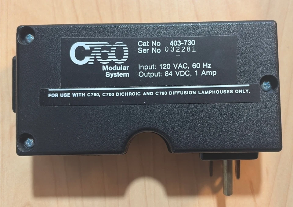 Omega Estabilizador de Voltaje para Chromega C-760 / C-700 Lámpara Dicroica Foto 4 de 4