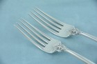 2 Wallace Grande Baroque Sterling Silver 7-1/2" Dinner Fork No Monogram — photo 3