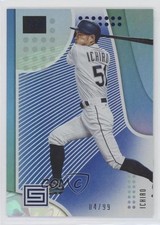 2019 Panini Chronicles Status Blue 4/99 Ichiro Suzuki Ichiro #17 HOF 0c3