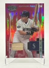 Chris Snelling 2003 Leaf Certified Materials Red SP Relic Bat Rookie RC /250