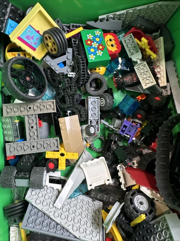 3+ Lbs LEGO LOT Plane Helicopter Vehicle Construction Misc Building Parts pieces - Image 4 of 4