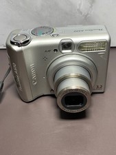 Canon PowerShot A510 Digital Camera 3.2MP Compact Point & Shoot Tested W/ Box