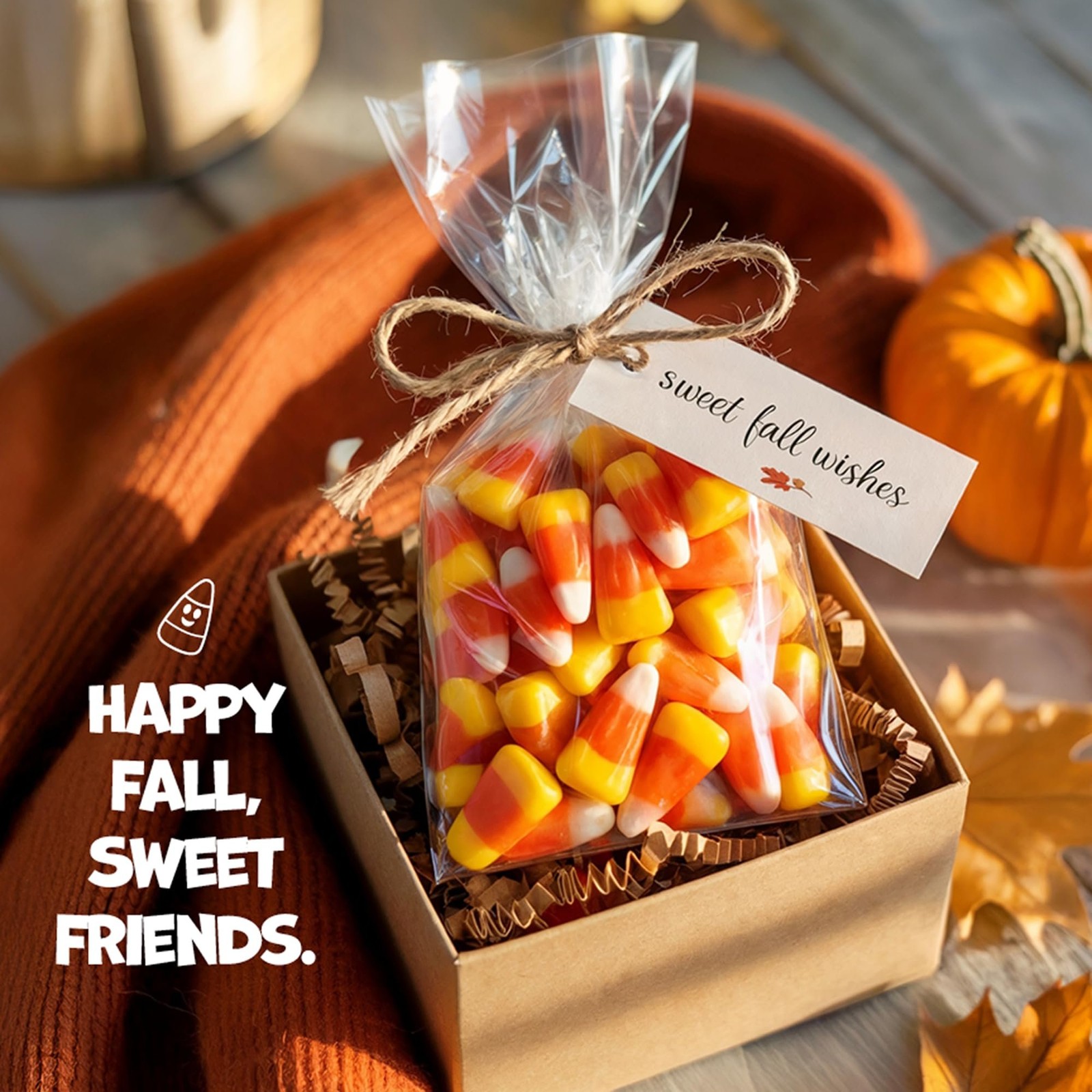 Candy Corn – 24 oz Bag – Classic Tri-Color – Soft & Chewy Texture – Bulk...