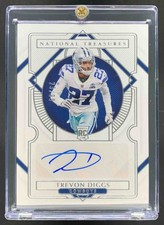 Trevon Diggs 2020 Panini National Treasures Auto RC Cowboys /99