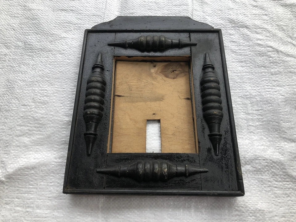 Marco de fotos de madera antiguo vintage Foto 4 de 4