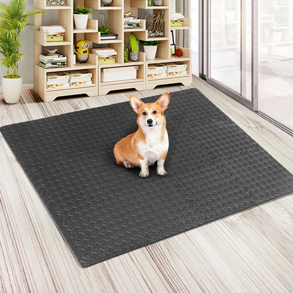 12 40pc Gym Flooring Mat Puzzle Exercise Mat Interlocking Soft Foam Floor Tiles - Image 4 of 4
