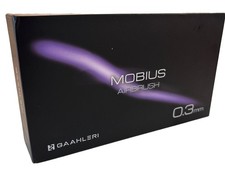 GAAHLERI PREMIUM SERIES - MOBIUS DOUBLE ACTION GRAVITY FEED AIRBRUSH 0.3MM 