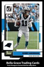 2022 Panini Donruss Robby Anderson #235 Carolina Panthers
