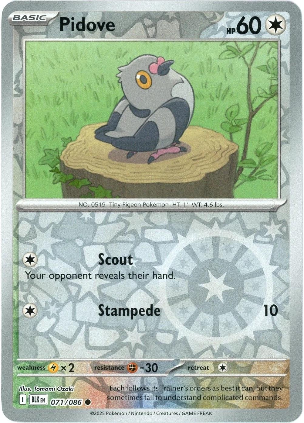 Pokemon Black Bolt: Pick Your Card - ex/Poke & Masterball/Reverse Holo Near Mint