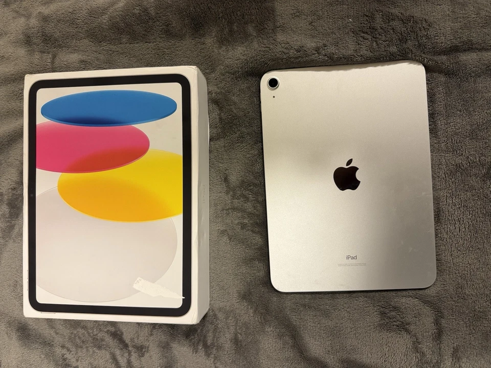 Apple iPad 10th Gen A2757 64GB Silver 10.9" Unlocked Clean IMEI: Good - Image 3 of 4