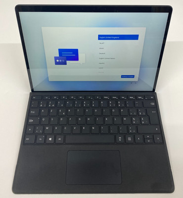 Microsoft Surface Pro X 13'' 17GB RAM 256GB NVMe Grade B FRA 155 Zyklen Schwarz