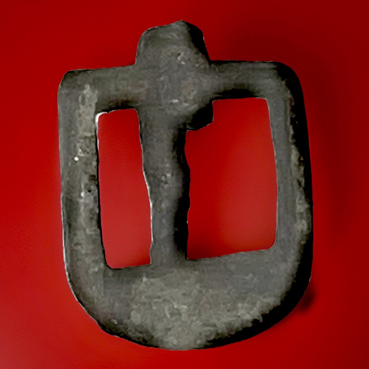 1863 American Civil War Confederate alloy Strap Buckle Virginia Historical