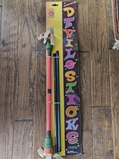 The Originial Harvey Freeman Devil Sticks As Seen On TV Rare VTG New