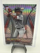 2025 Topps Pristine Plated And Polished Kristian Campbell RC PP-12