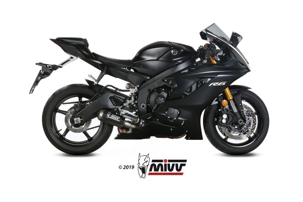 Auspuff Zugelassen Mivv MK3 Carbon Yamaha YZF 600 R6 2017 - 2021-image