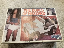 Box only: The Dukes of Hazzard Daisy's Jeep MPC # 1-0662, with original decals