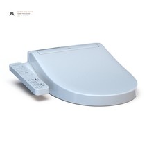 TOTO SW3023 01 Washlet KC2 Electronic Bidet Seat, Round, Cotton White