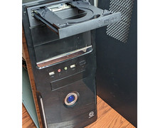 Nvidia GT 520 +  Intel Core i3 2100 3.1GHz + 8GB DDR3 Windows 7 +  LARGE CASE