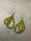 JAY KING EARRINGS SERPENTINE AND TURQUOISE NWOT  — photo 2