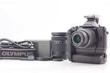   SC 642 MINT Olympus OM-D E-M5 Black 14-42/40-150mm Lens Digital Camera JAPAN