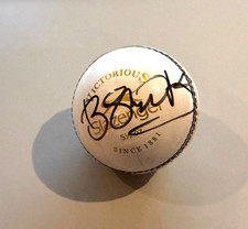 Ben Stokes Signed Cricket Ball with COA - England