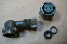 Racal Clansman 2 Pin Circular Power Connector Female Military radio socket