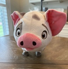 Disney Princess Moana Walk Snort Pua Plush Pig Walks Oinks Works Great