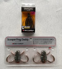 Bottoms Up Scooper Frog Daddy Wild Frog Snack Jig 7g