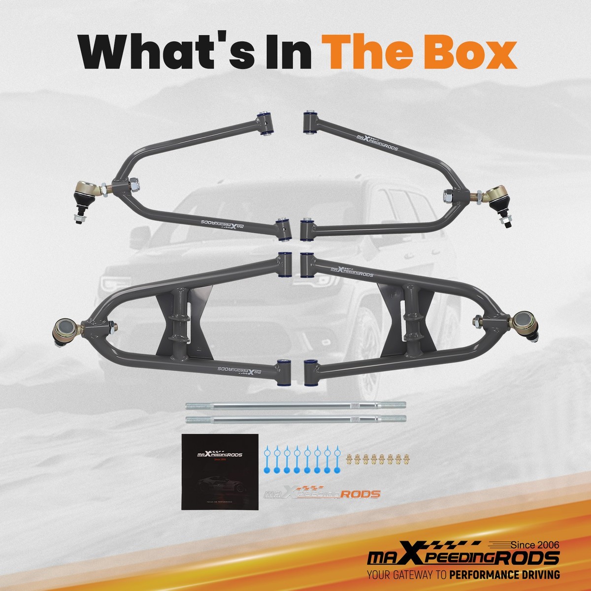Fully Adjustable A-Arms +2 +0 for Honda TRX 400EX Trx400 Trx 400ex