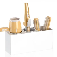 Wall Mount Hair Styling Tool Organizer - Bathroom Cabinet Holder for Blow Dry...