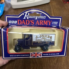 Vintage J. Jones Family Butcher Truck ￼ Lledo England