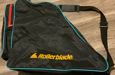 VTG 90 S INLINE ROLLERBLADES BRAND SKATE TOTE VENTED STRAPPED BAG PREOWNED