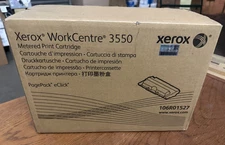 NEW SEAL GENUINE Xerox 106R01527 Black Toner Cartridge WorkCentre 3550 FREE SHIP