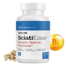 SciatiEase Labs Sciatic Nerve Formula Nerve Health Build Muscle Support Premium